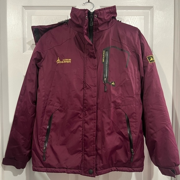 Unco & Boror Jacket Fleece Lined  with Hood Moerdeng Vator 189 - Picture 1 of 9